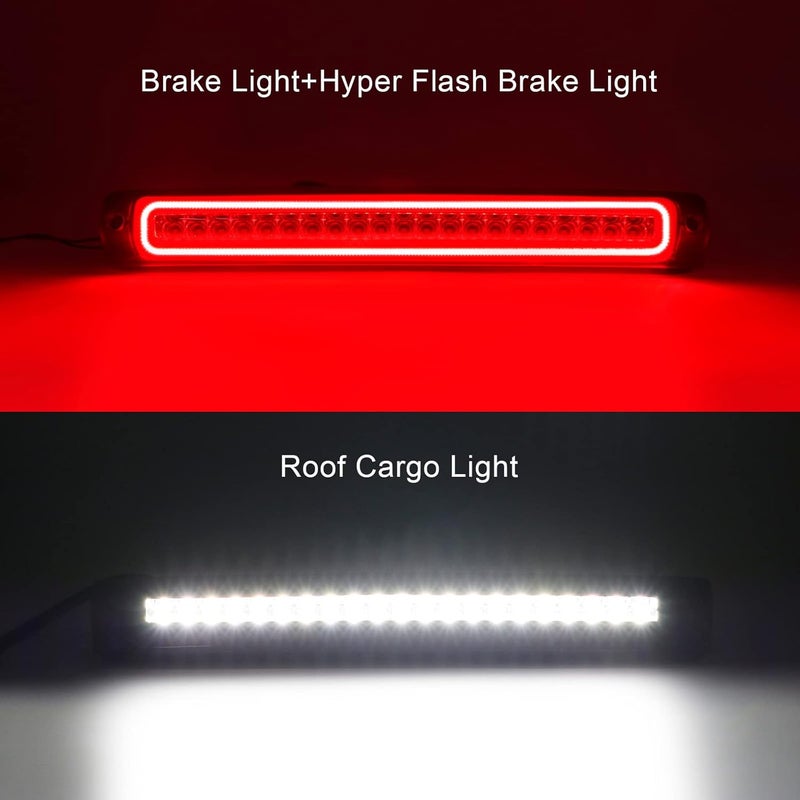 Mynoway LED 3rd Third Brake Light Replacement for F150 1997-2003, F250 1997-1999,F-150 Heritage 2004,Center High Mount Stop Cargo Lamp - Image 2